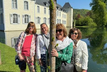 LES JARDINS ET LE CHATEAU D'ANNEVOIE EN V.I.P POUR EPICURIUS !